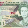 5 долларов 1994 года. Карибские острова. р31u