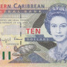 10 долларов 2000 года. Карибские острова. р38k