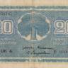 20 марок 1945 года. Финляндия. р78а(16)
