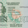 10 рандов 1978-1993 годов. ЮАР. р120d