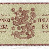 1 марка 1963 года. Финляндия. р98а(5)