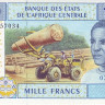 1000 франков 2002 года. Габон. р407Аа