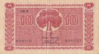10 марок 1945 года. Финляндия. р85(17)