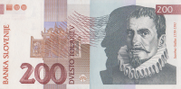 200 толаров 1997 года. Словения. р15b