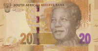 Банкнота 20 рандов 2012 года. ЮАР. р134