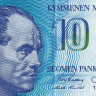 10 марок 1986 года. Финляндия. р113а(7)