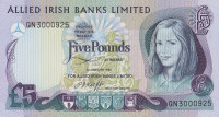 Банкнота 5 фунтов 01.01.1982 года. Северная Ирландия. р2а
