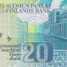 20 марок 1993 года. Финляндия. р122(6)