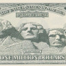 сувенирная 1000000 долларов 2001 года. США.