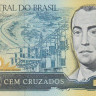 100 крузадо 1986-1988 годов. Бразилия. р211а