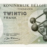 20 франков 1964 года. Бельгия. р138