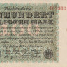 100 000 000 марок 22.08.1923 года. Германия. р107а