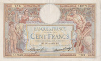 100 франков 29.11.1934 года. Франция. р78с(34)