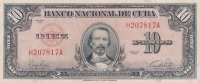 10 песо 1949 года. Куба. р79а