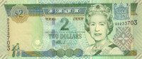 2 доллара 2002 года. Фиджи. р104