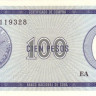 100 песо 1985 года. Куба. рFX25