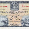 1 фунт 1956 года. Шотландия. р191а