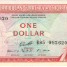 1 доллар 1965 года. Британске Карибские острова. р13g