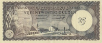 Банкнота 25 гульденов 1962 года. Нидерландские Антилы. р3