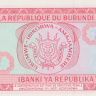 20 франков 2001 года. Бурунди. р27d(01)