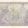 20 франков 1943 года. Алжир. р92а