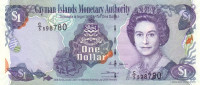 Банкнота 1 доллар 2006 года. Каймановы острова. р33b