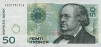 50 крон 2011 года. Норвегия. р46 50 крон 2011 года. Норвегия. р46