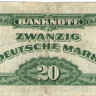 20 марок 1948 года. ФРГ. р6а