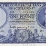 1 фунт 1955 года. Шотландия. рS336
