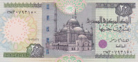 Банкнота 20 фунтов 2013 года. Египет. р65k-n