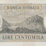 100000 лир 1967 года. Италия. р100а