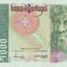 5000 эскудо 1998 года. Португалия. р190е(1) 5000 эскудо 1998 года. Португалия. р190е(1)