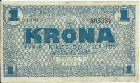 1 крона 1941 года. Исландия. р22l