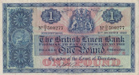 1 фунт 10.12.1957 года. Шотландия. р157d