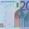 20 евро 2002 года. Германия. р3х