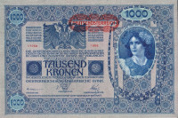 1000 крон 02.01.1902(1919) года. Австрия. р60
