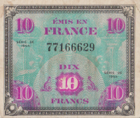 10 франков 1944 года. Франция. р116