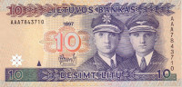 10 лит 1997 года. Литва. р59
