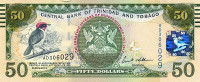 50 долларов 2012 года. Тринидад и Тобаго. р53