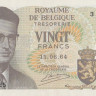 20 франков 1964 года. Бельгия. р138(3)