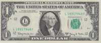 1 доллар 1963 года. США. р443b(L)