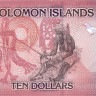 10 долларов 2017 года. Соломоновы острова. р new