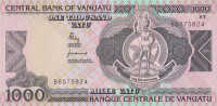 Банкнота 1000 вату 1982 года. Вануату. р3