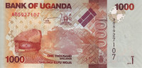 1000 шиллингов 2010 года. Уганда. р49a