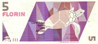 Банкнота 5 флоринов 1990 года. Аруба. р6