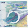 5 новых шекелей 1987 года. Израиль. р52b