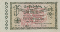 20 000 000 марок 1923 года. Германия. рS1015(1)