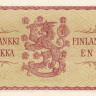 1 марка 1963 года. Финляндия. р98a(30)