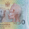 30 долларов 2020 года. Намибия. р new