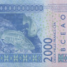 2000 франков 2022 года. Сенегал. р716К(22)